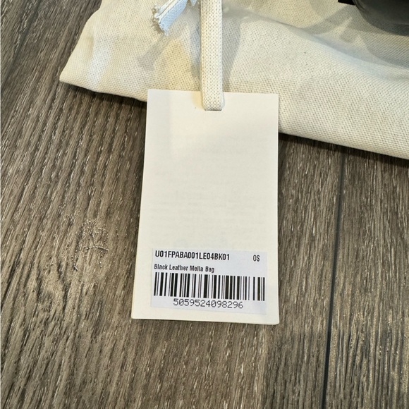 NEW Fiorucci Mella Leather Bag - Black - Picture 6 of 8
